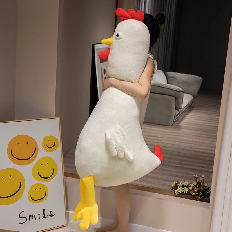 Giant Chicken Plush Toy – Soft Cute Chicken Stuffed Animal
