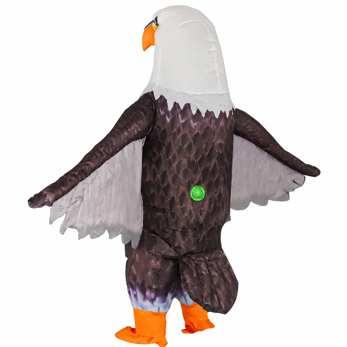 Inflatable Bald Eagle Costume – Funny Adult Bird Outfit