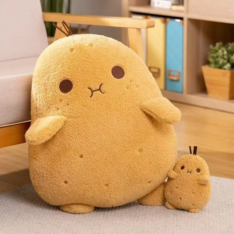 Cute Potato Plush Toy – Soft Potato Stuffed Animal, Adorable Kawaii Pillow Cushion