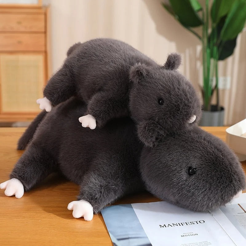 Cute Furry Mouse Plush – Soft Cuddly Stuffed Animal