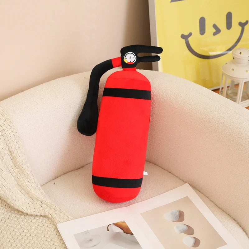 Red Rescue Buoy Plush Pillow – Cute Lifesaver Stuffed Toy