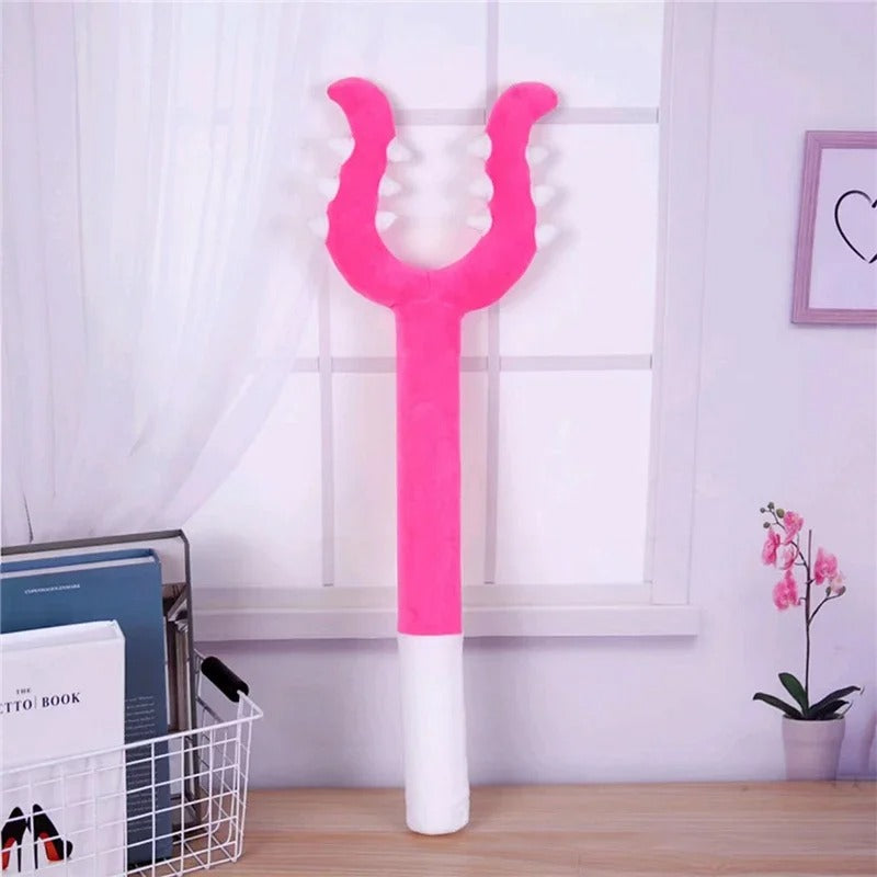 Cute Plush Magic Wand Toy – Soft Interactive Wand for Playful Fun, 70cm Decorative Toy