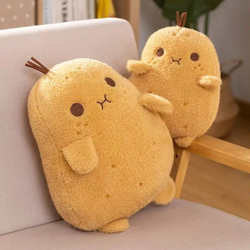 Cute Potato Plush Toy – Soft Potato Stuffed Animal, Adorable Kawaii Pillow Cushion