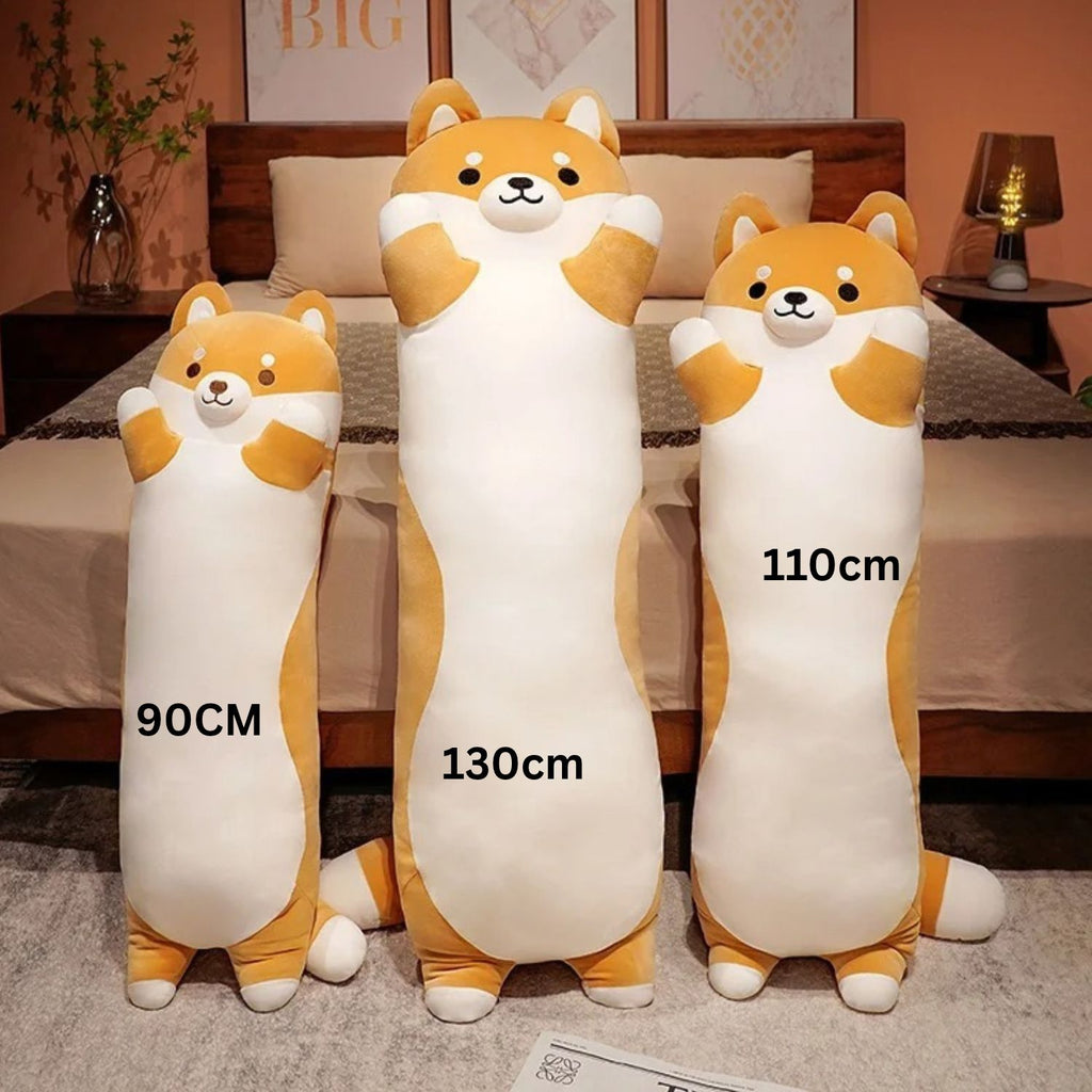 Cute Shiba Inu Plush Pillow – Soft Cuddly Dog Toy