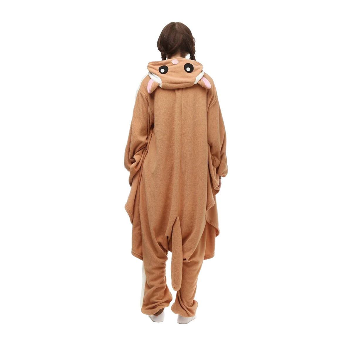 Flying Squirrel Costume Adult Kigurumi Onesie Cosplay Pajamas Unisex Halloween Costume Christmas Sleepwear Party Outfit