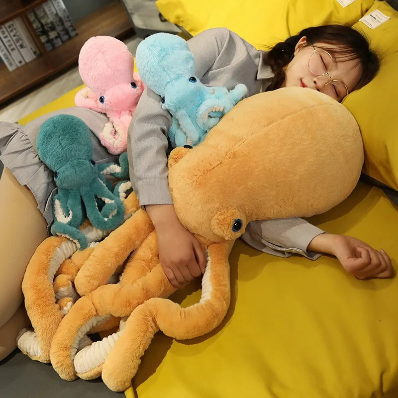 Lifelike Octopus Plush Toy Giant Sea Animal Pillow Gift