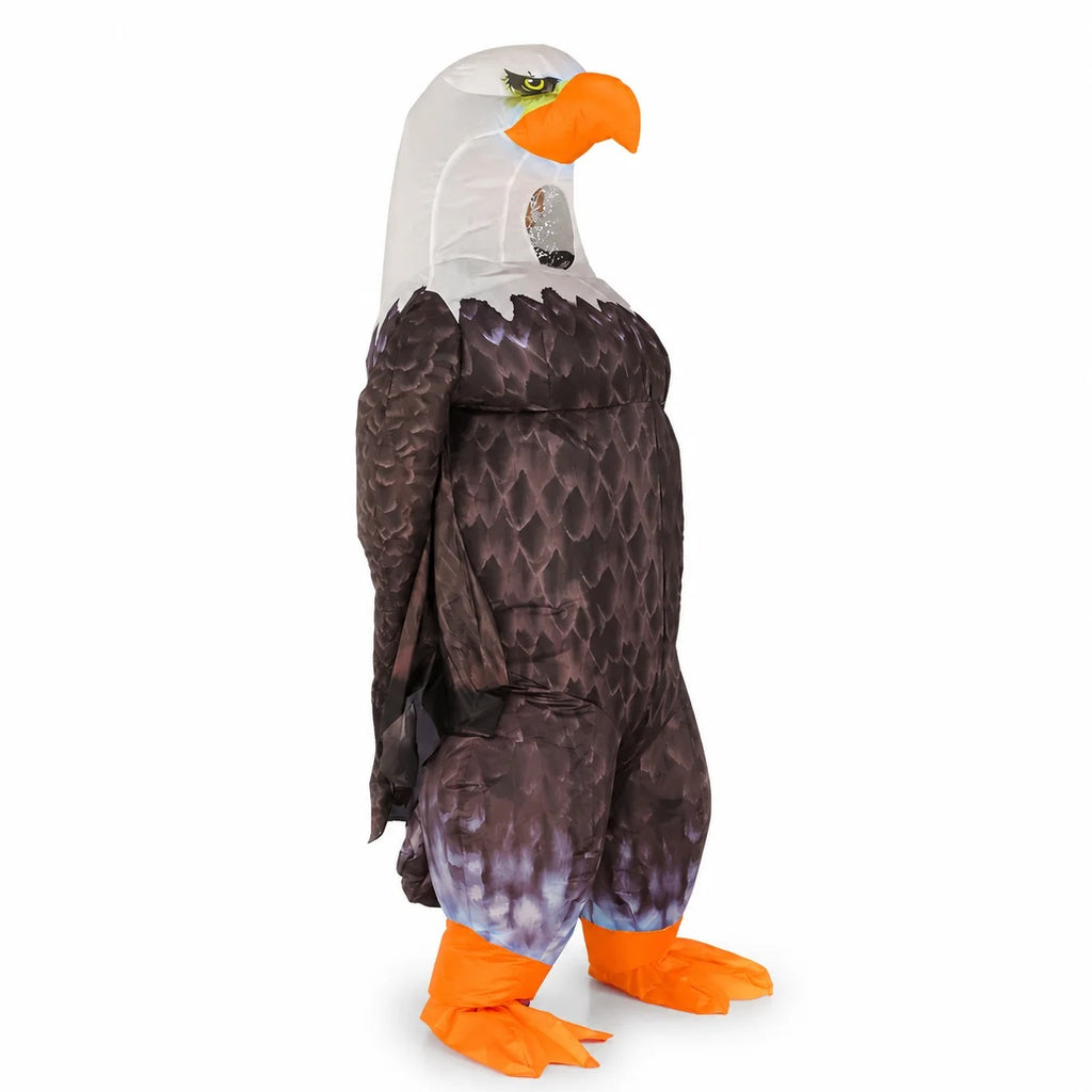Inflatable Bald Eagle Costume – Funny Adult Bird Outfit
