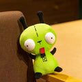 Cute Green Alien Plush Toy – Kawaii Space Invader Stuffed Doll