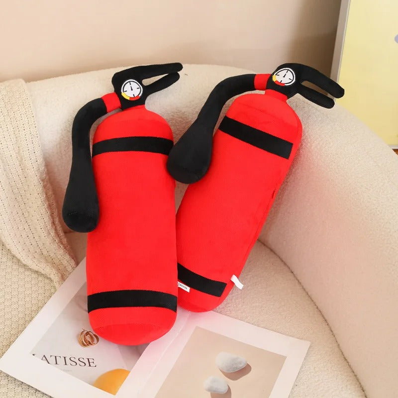 Red Rescue Buoy Plush Pillow – Cute Lifesaver Stuffed Toy