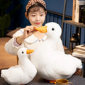 White Goose Plush – Soft Cute Stuffed Animal