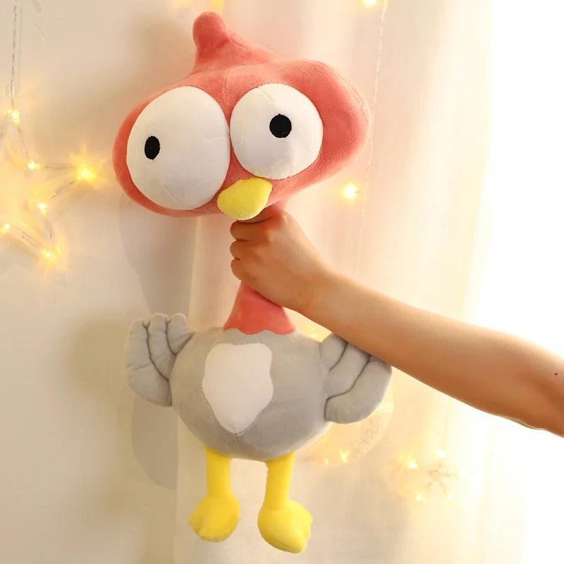 Lovely Ostrich Plush Toy – Soft Squishy Bird Pillow
