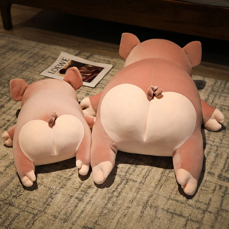 Cute Squishy Pig Plush Toy – Soft Piggy Pillow