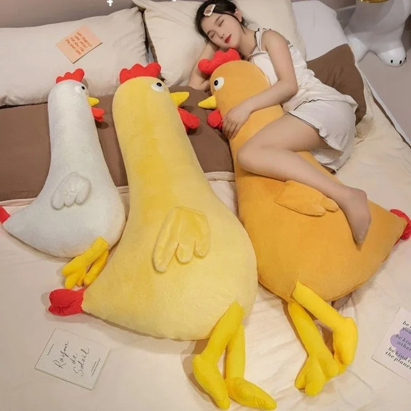 Giant Chicken Plush Toy – Soft Cute Chicken Stuffed Animal