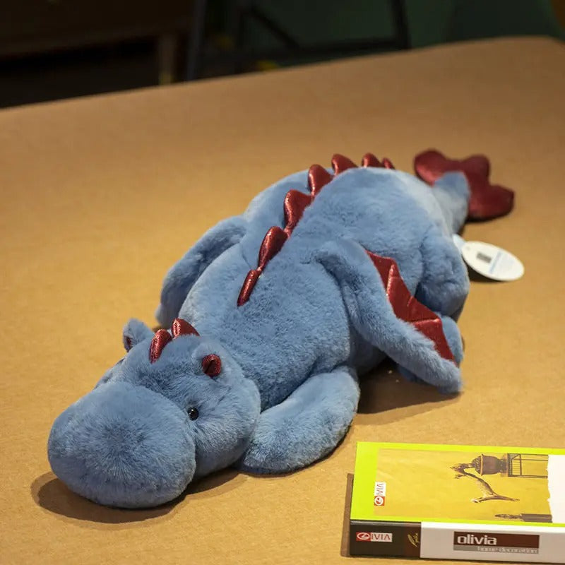 Giant Dragon Plush Toy – Soft Dinosaur Stuffed Animal