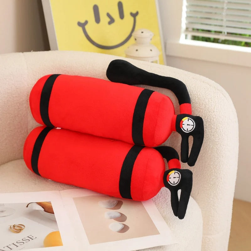 Red Rescue Buoy Plush Pillow – Cute Lifesaver Stuffed Toy