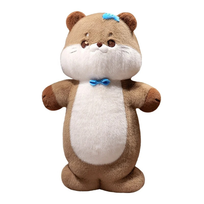 Giant Cute Brown Otter Plush – Soft Cuddly Stuffed Animal