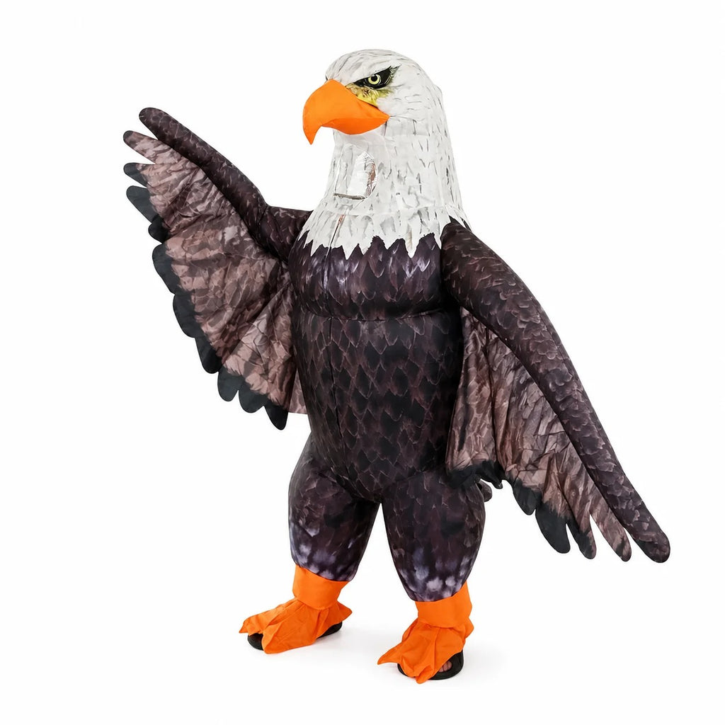 Inflatable Bald Eagle Costume – Funny Adult Bird Outfit