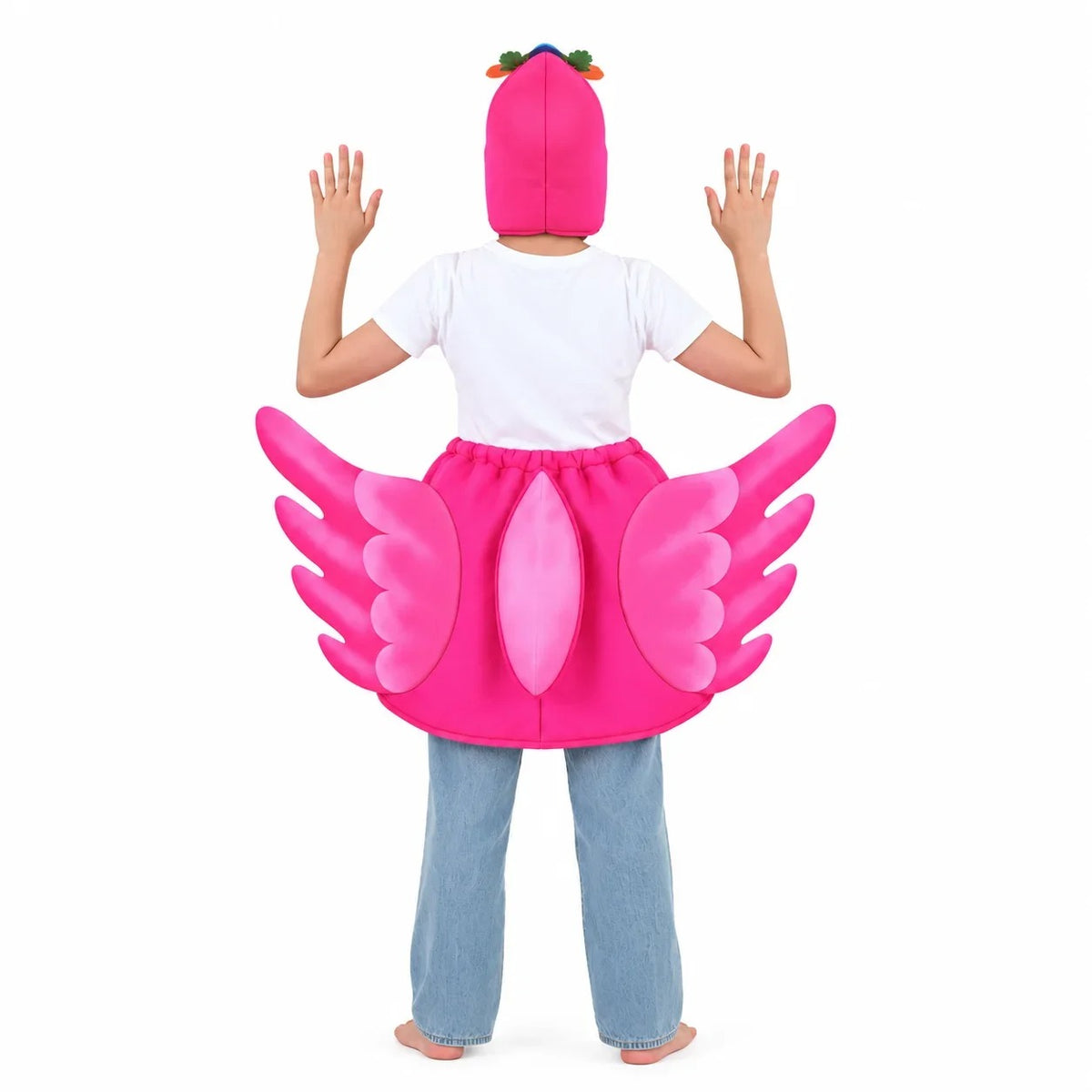 Pink Flamingo Costume – Adult Bird Fancy Dress Outfit