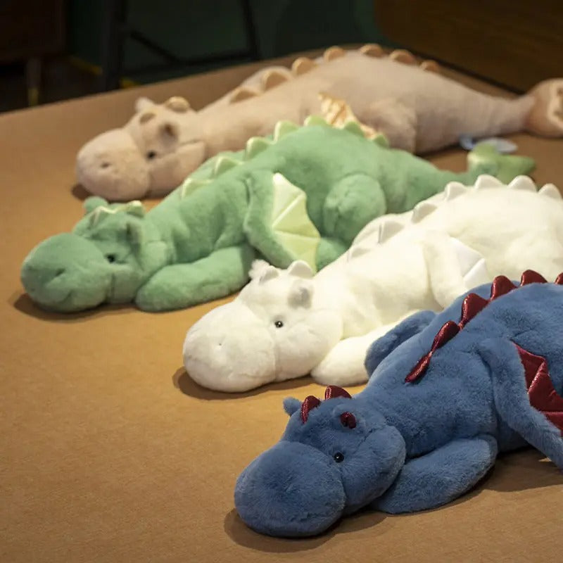 Giant Dragon Plush Toy – Soft Dinosaur Stuffed Animal