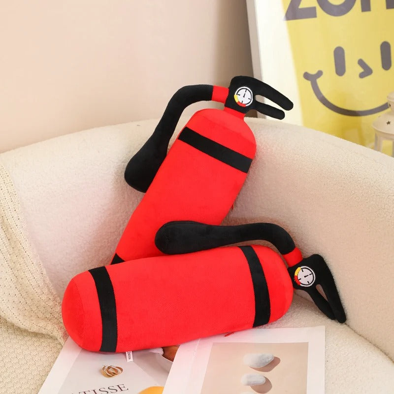 Red Rescue Buoy Plush Pillow – Cute Lifesaver Stuffed Toy
