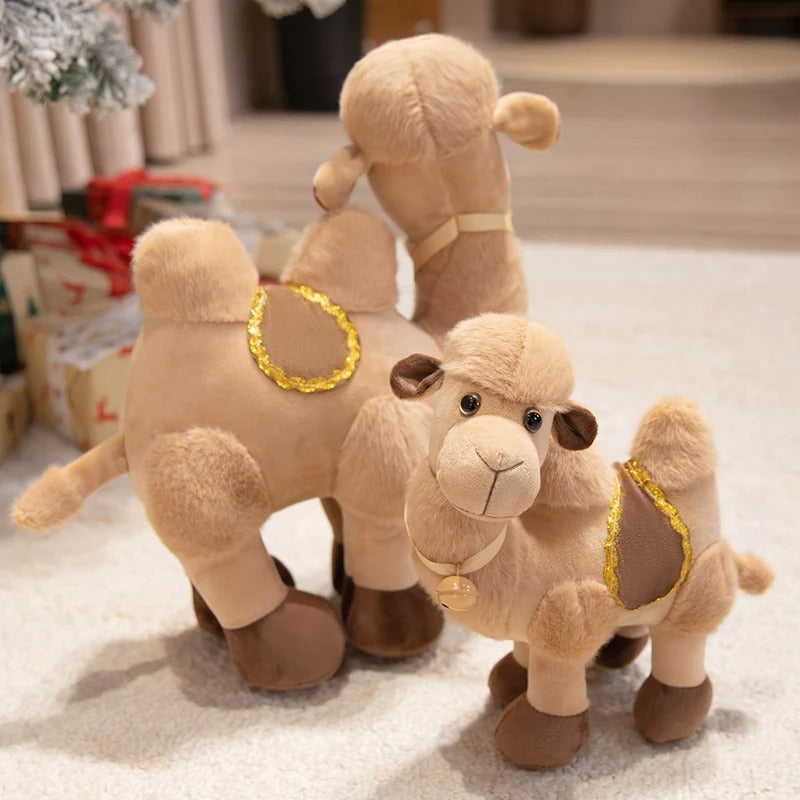 Kawaii Camel Plush Toy – Soft Stuffed Desert Animal