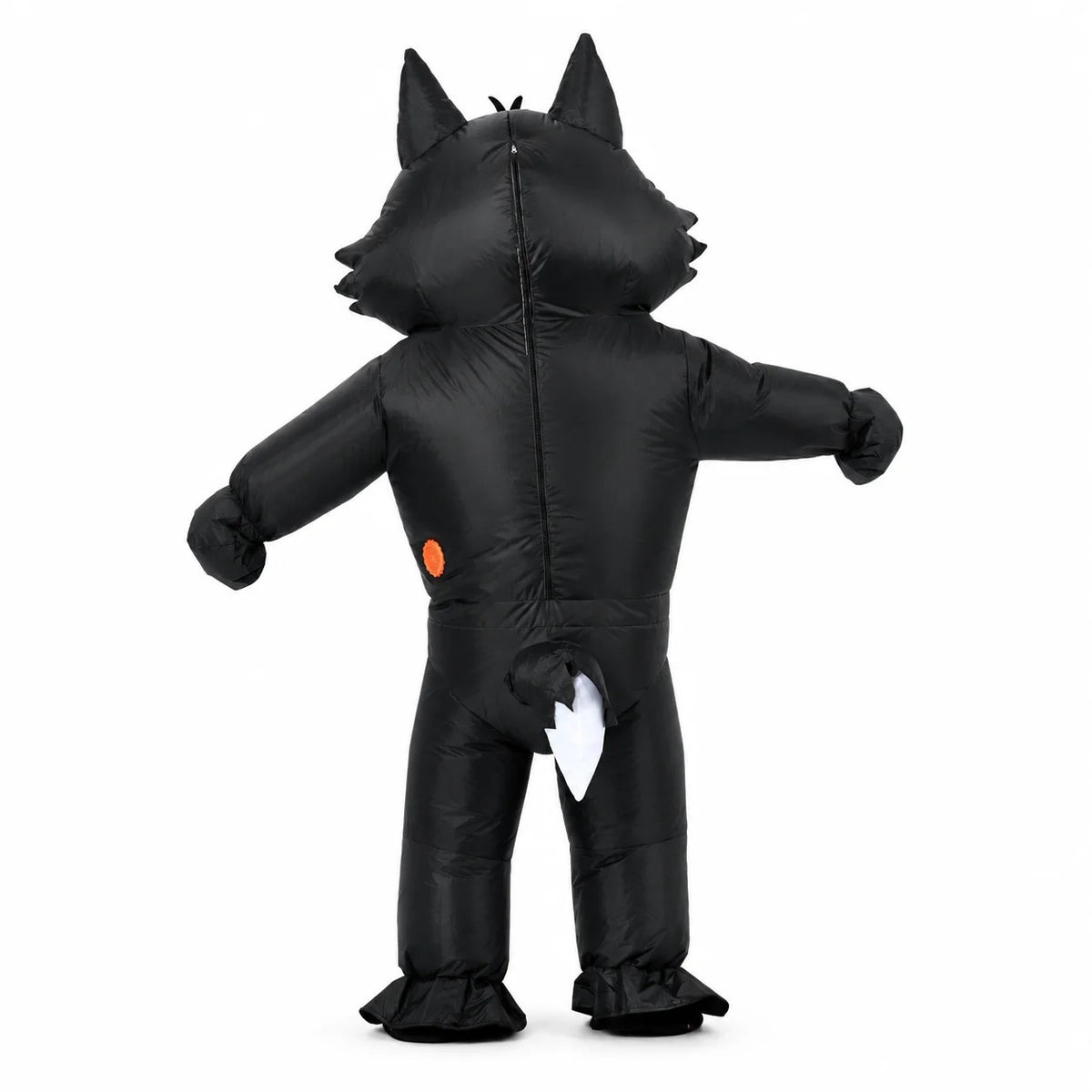 Inflatable Wolf Costume – Funny Black Wolf Halloween Outfit