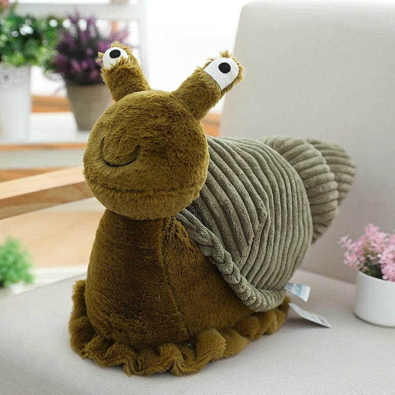 Cute Sea Snail Plush – Soft Kawaii Stuffed Animal