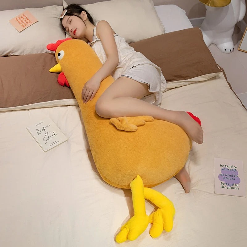 Giant Chicken Plush Toy – Soft Cute Chicken Stuffed Animal