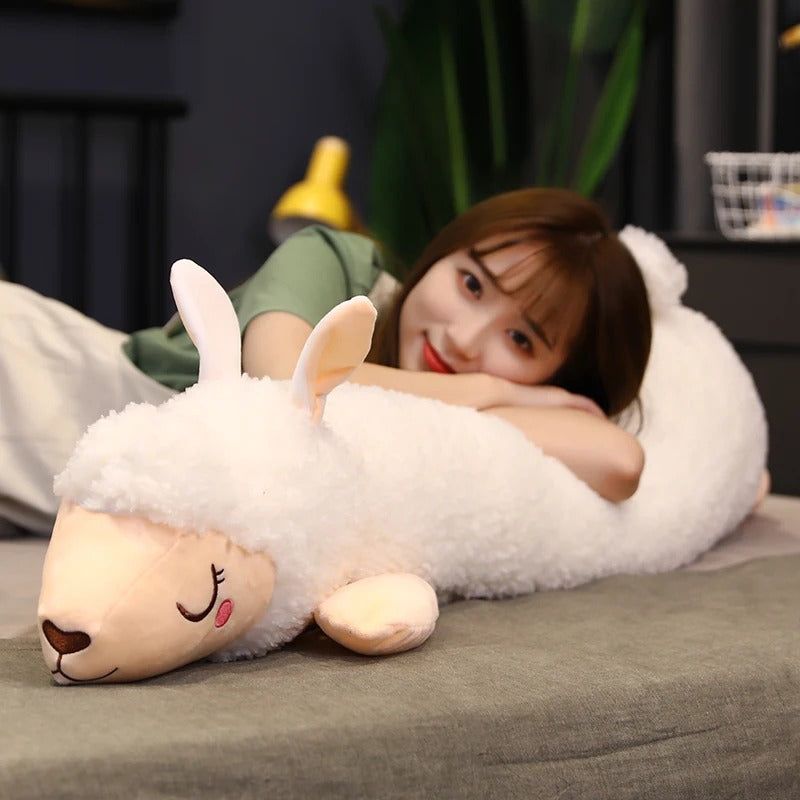 Lovely Alpaca Plush Toy – Soft Stuffed Llama Pillow