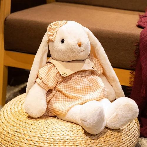 Adorable Bunny Plush Toy – Soft Floppy-Eared Rabbit with Cute Outfit