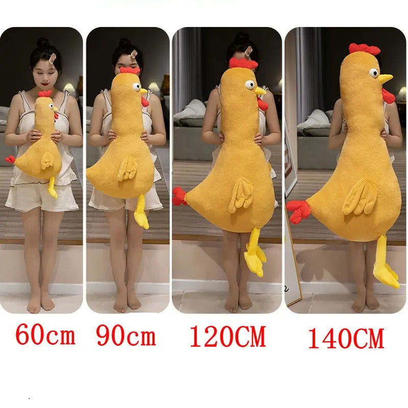 Giant Chicken Plush Toy – Soft Cute Chicken Stuffed Animal