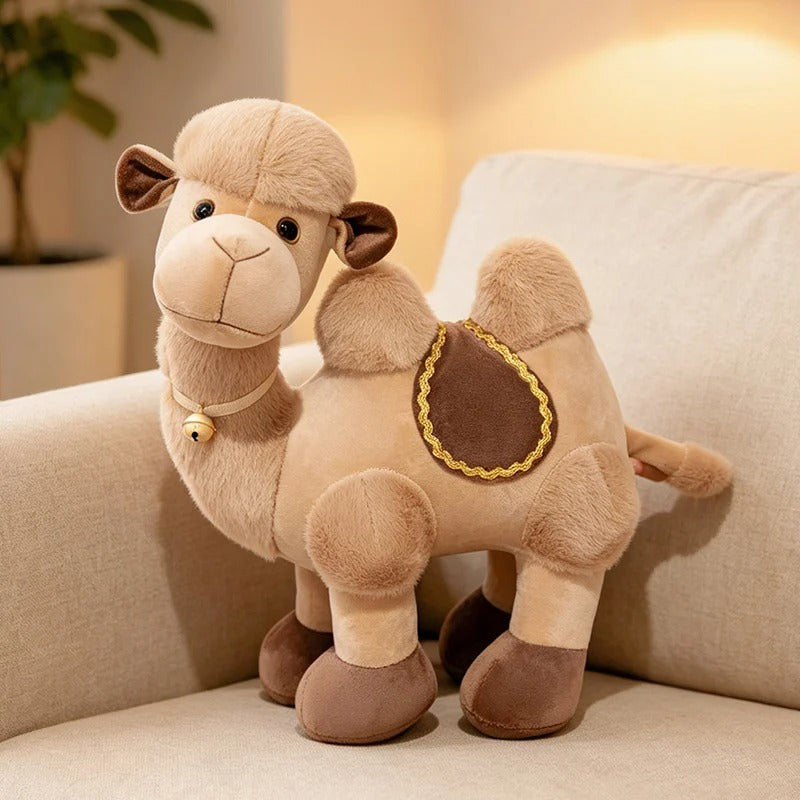 Kawaii Camel Plush Toy – Soft Stuffed Desert Animal
