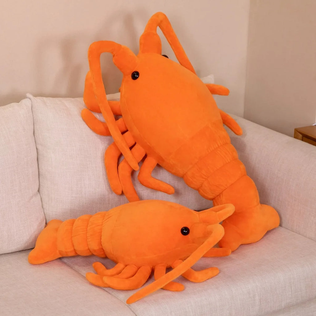 Orange Lobster Plush Toy – Soft & Cuddly Sea Creature
