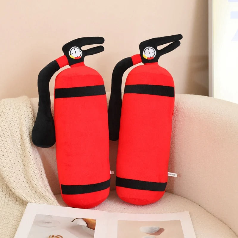 Red Rescue Buoy Plush Pillow – Cute Lifesaver Stuffed Toy