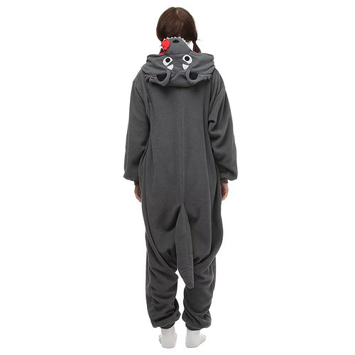 Bad Wolf Costume Adult Kigurumi Onesie Cosplay Pajamas Unisex Halloween Christmas Sleepwear Party Outfit