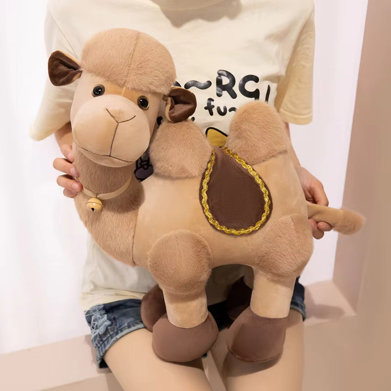 Kawaii Camel Plush Toy – Soft Stuffed Desert Animal