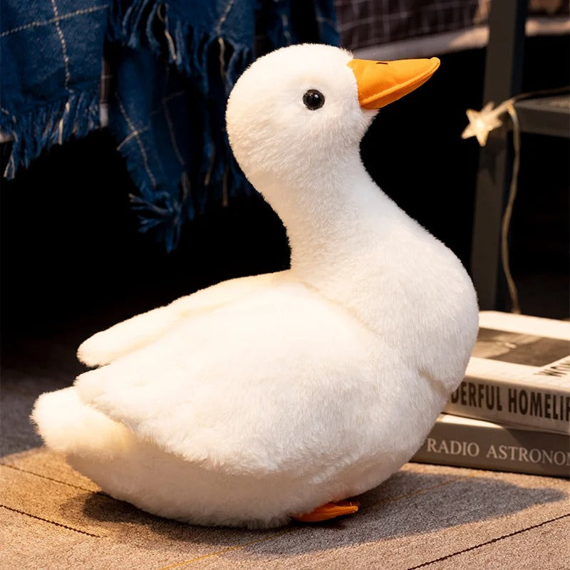 White Goose Plush – Soft Cute Stuffed Animal