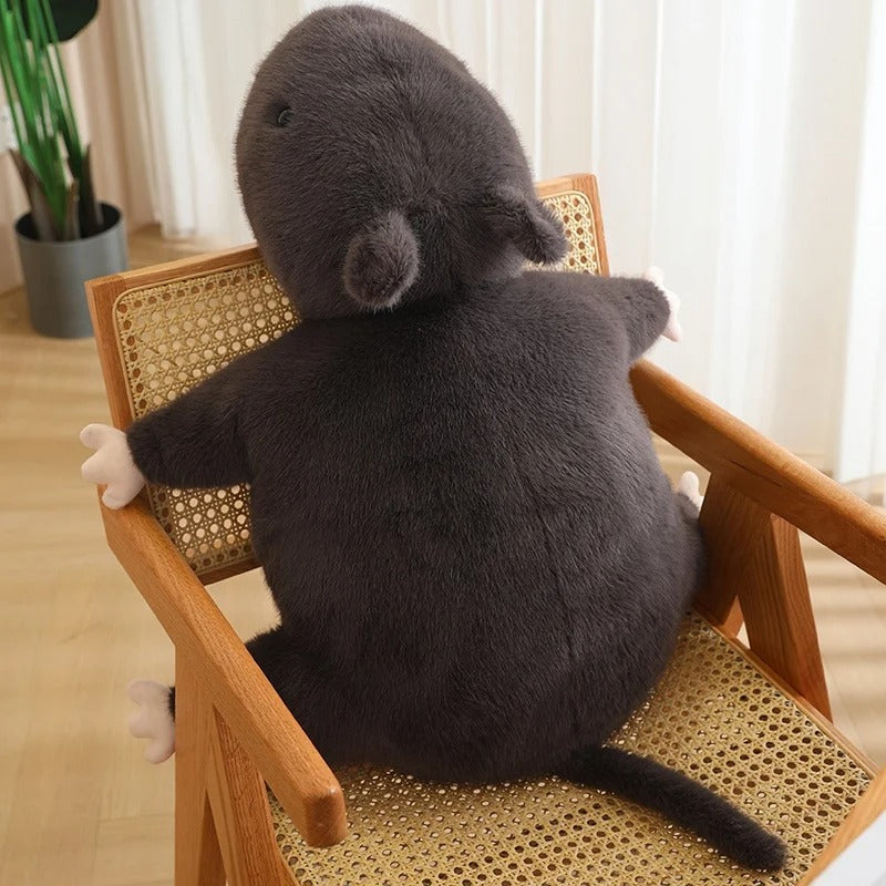 Cute Furry Mouse Plush – Soft Cuddly Stuffed Animal