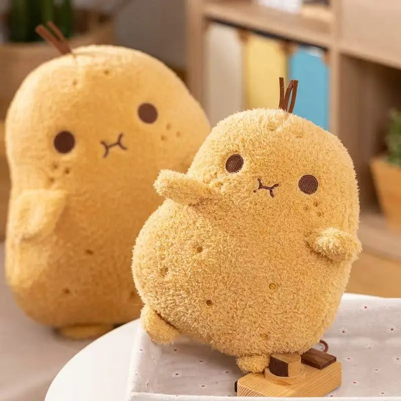 Cute Potato Plush Toy – Soft Potato Stuffed Animal, Adorable Kawaii Pillow Cushion