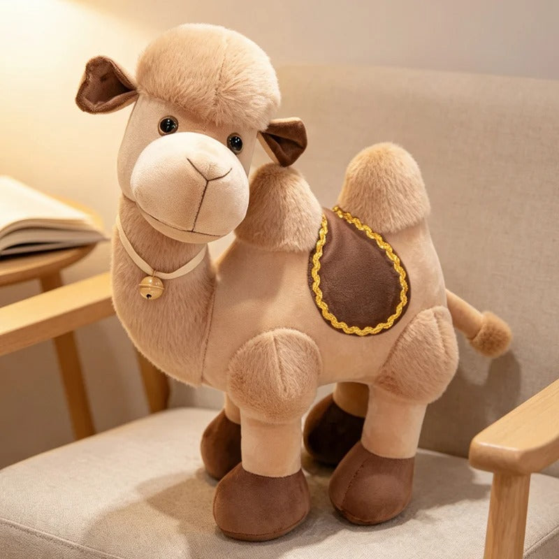 Kawaii Camel Plush Toy – Soft Stuffed Desert Animal