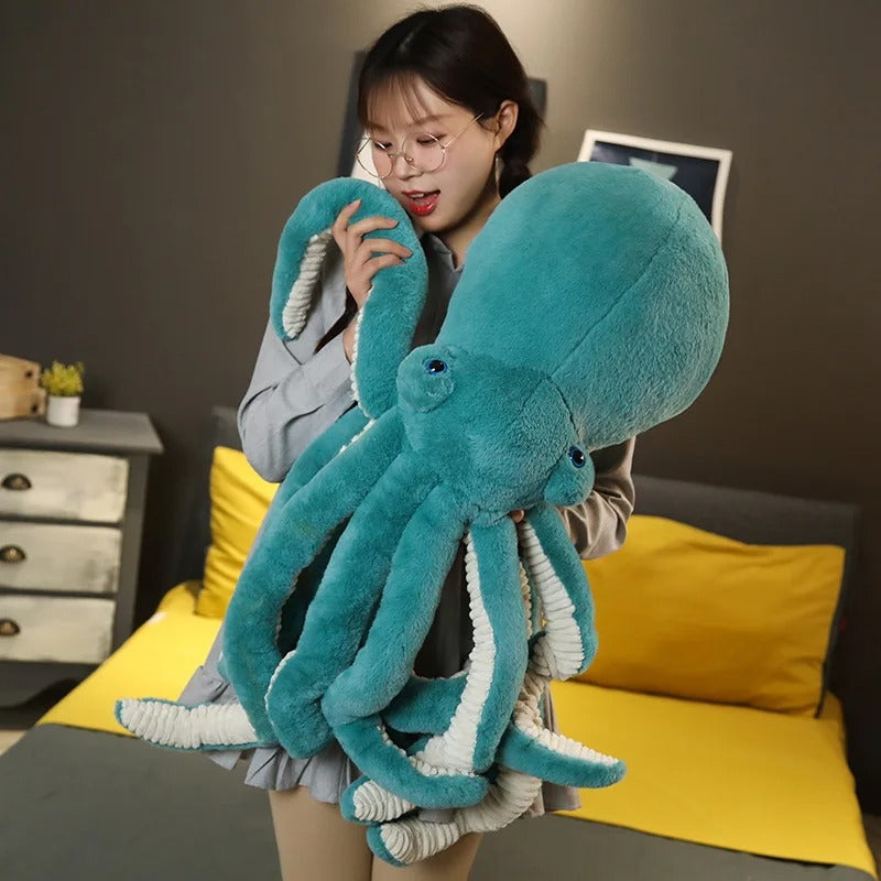 Lifelike Octopus Plush Toy Giant Sea Animal Pillow Gift