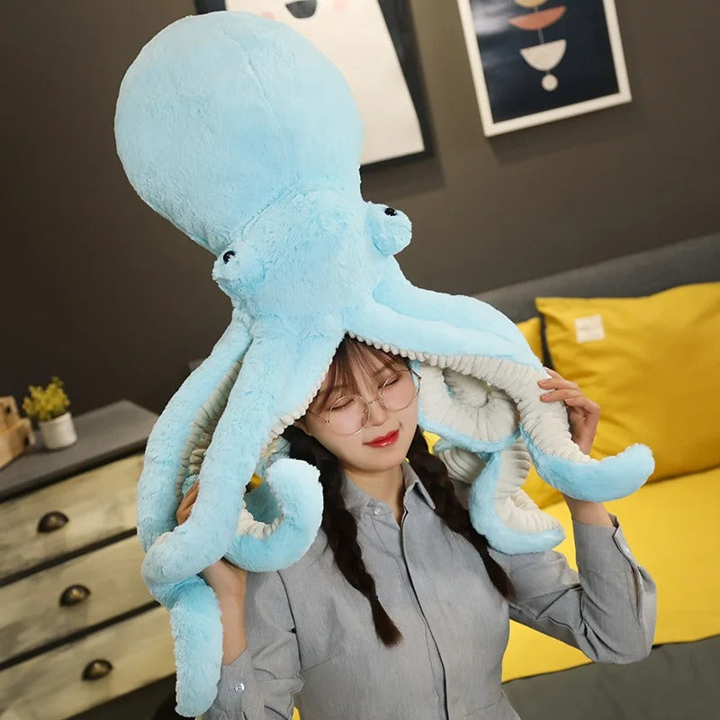 Lifelike Octopus Plush Toy Giant Sea Animal Pillow Gift