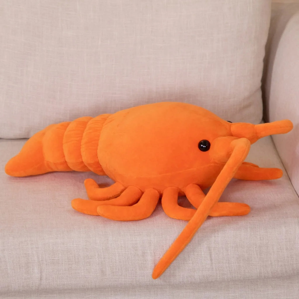 Orange Lobster Plush Toy – Soft & Cuddly Sea Creature