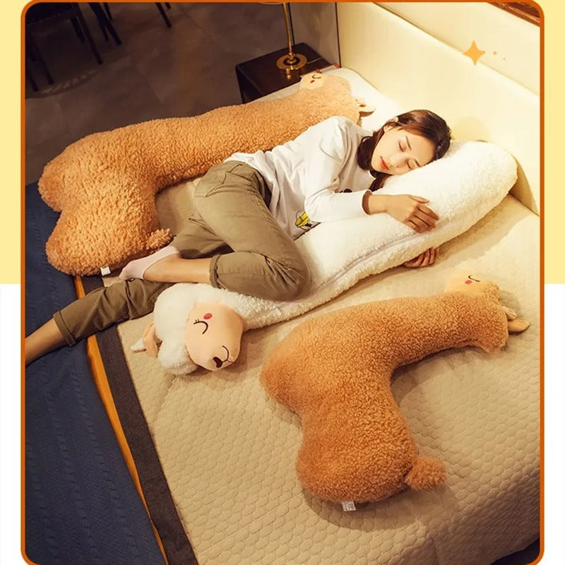 Lovely Alpaca Plush Toy – Soft Stuffed Llama Pillow