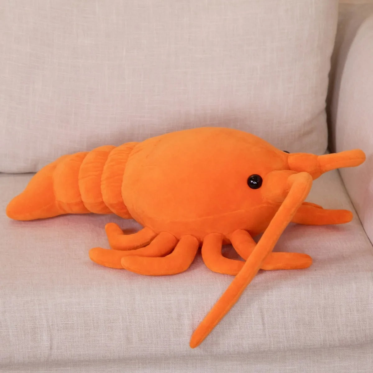 Orange Lobster Plush Toy – Soft & Cuddly Sea Creature