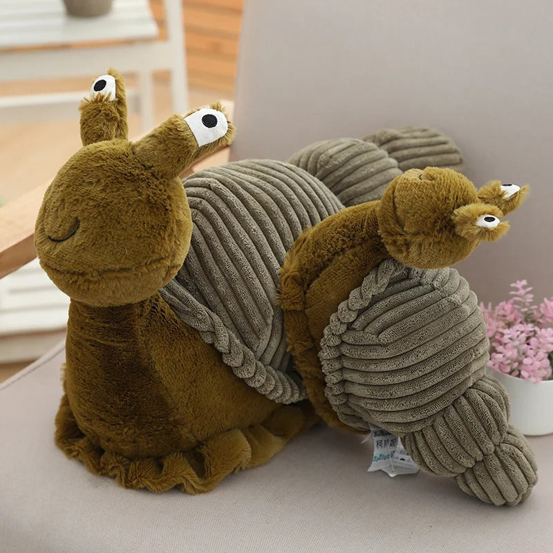 Cute Sea Snail Plush – Soft Kawaii Stuffed Animal