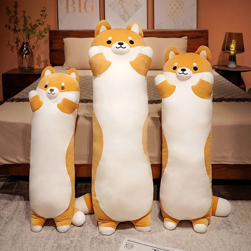 Cute Shiba Inu Plush Pillow – Soft Cuddly Dog Toy