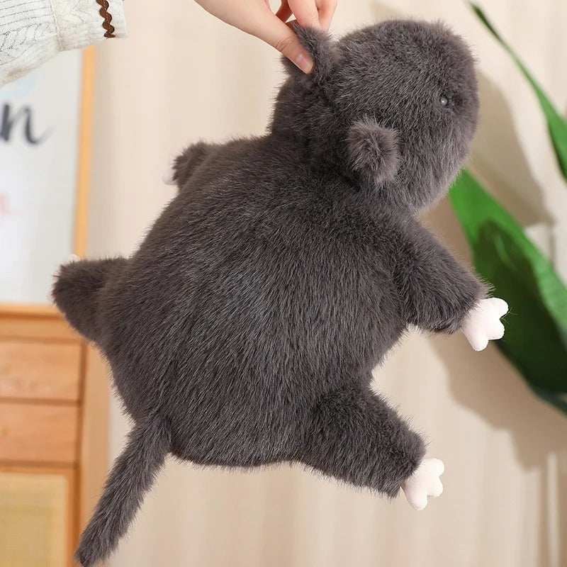 Cute Furry Mouse Plush – Soft Cuddly Stuffed Animal