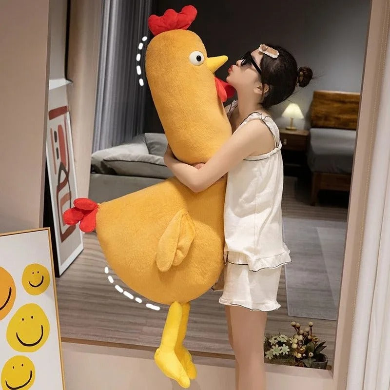 Giant Chicken Plush Toy – Soft Cute Chicken Stuffed Animal
