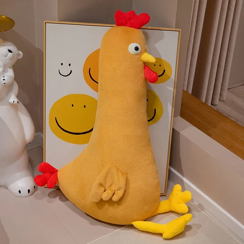 Giant Chicken Plush Toy – Soft Cute Chicken Stuffed Animal